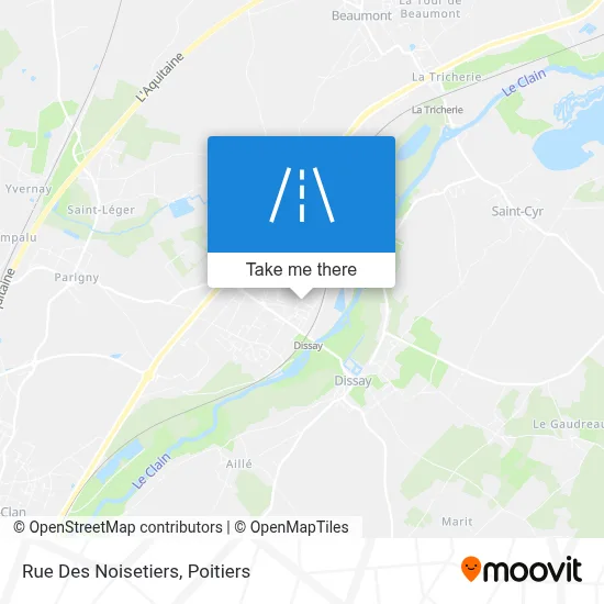 Rue Des Noisetiers map