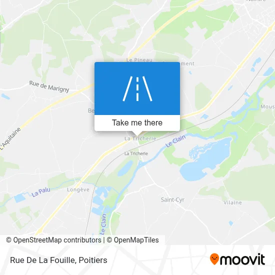 Rue De La Fouille map