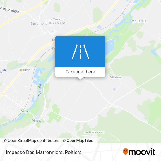 Impasse Des Marronniers map