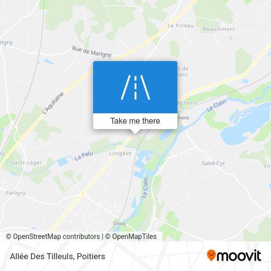 Allée Des Tilleuls map