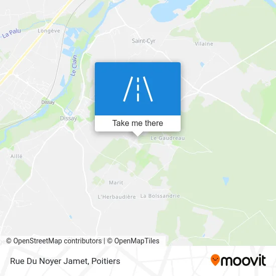 Rue Du Noyer Jamet map