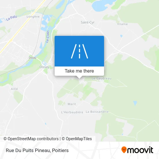 Rue Du Puits Pineau map