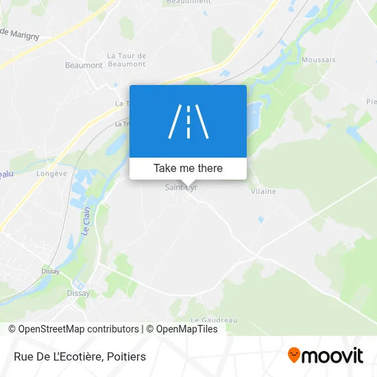 Rue De L'Ecotière map