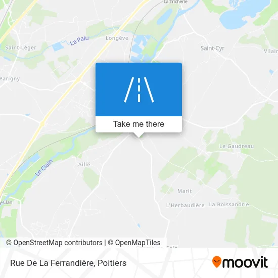 Rue De La Ferrandière map