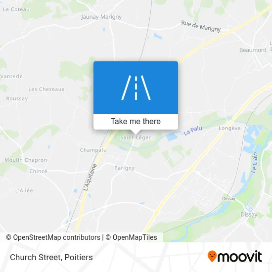 Rue De L'Église map