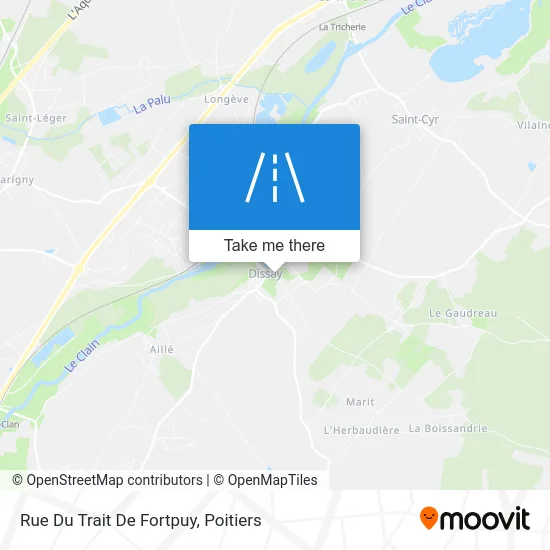 Rue Du Trait De Fortpuy map