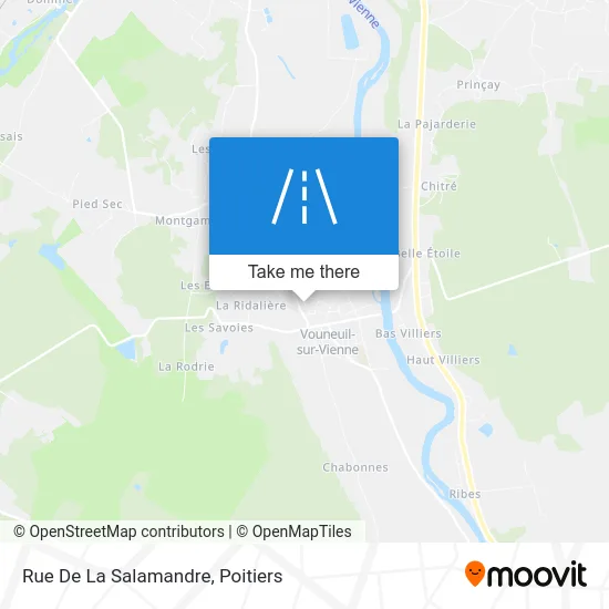 Rue De La Salamandre map