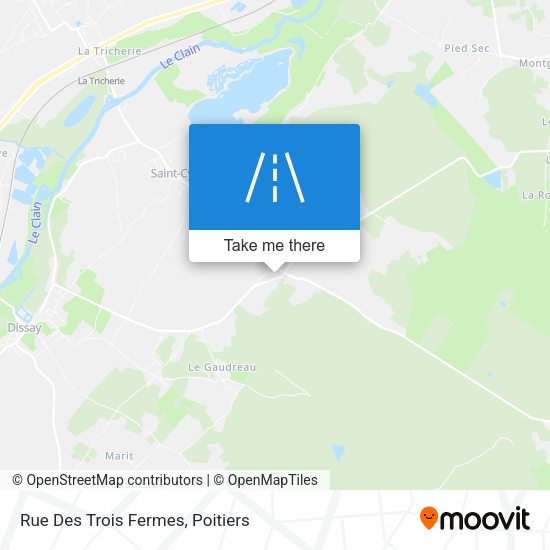 Rue Des Trois Fermes map