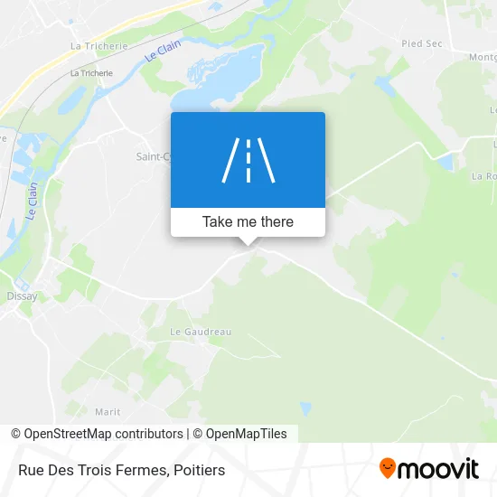 Rue Des Trois Fermes map