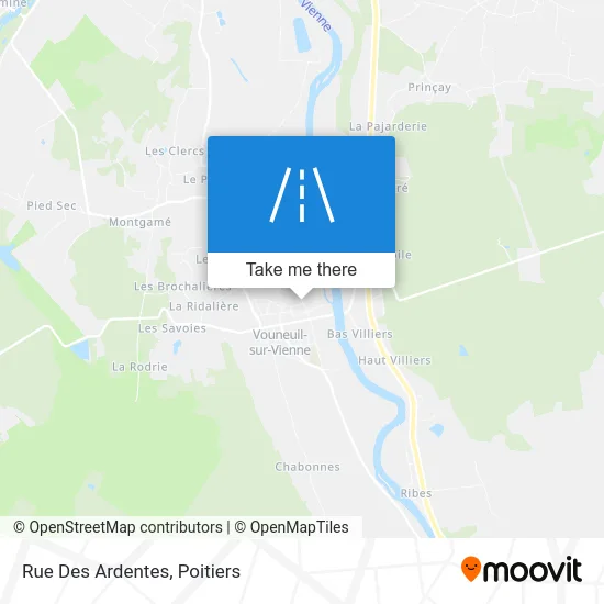 Rue Des Ardentes map