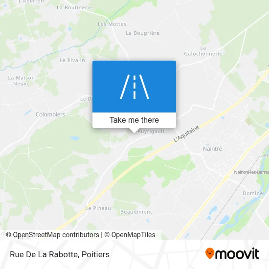 Rue De La Rabotte map