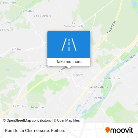 Rue De La Chamoiserie map