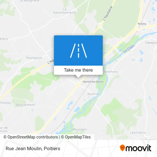 Rue Jean Moulin map