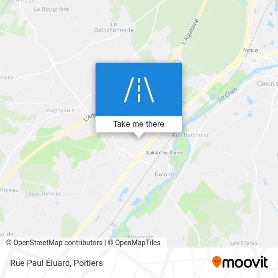 Rue Paul Éluard map