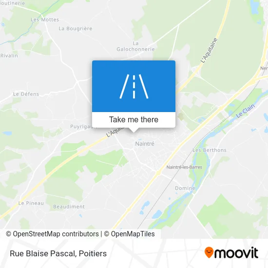 Rue Blaise Pascal map