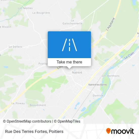 Rue Des Terres Fortes map