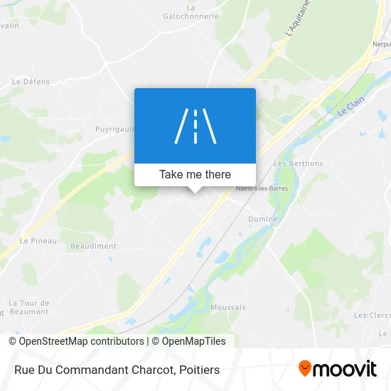 Rue Du Commandant Charcot map