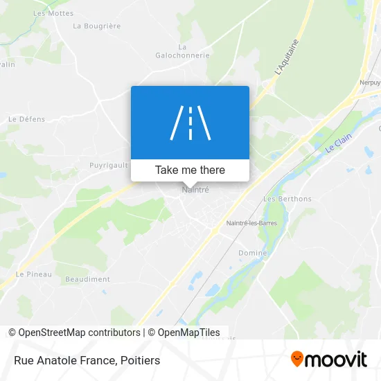 Rue Anatole France map