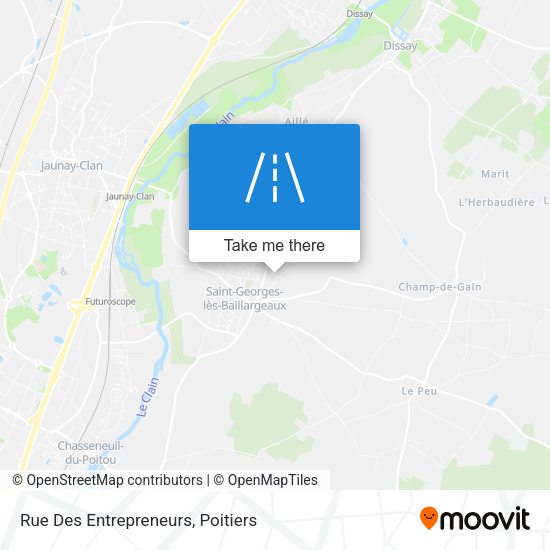 Rue Des Entrepreneurs map