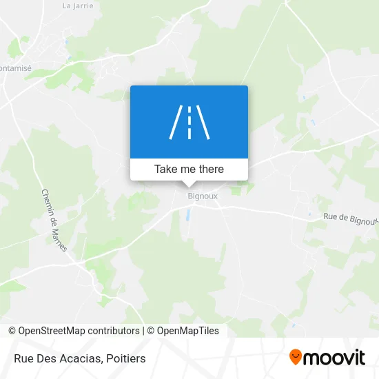 Rue Des Acacias map