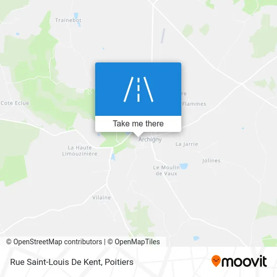 Rue Saint-Louis De Kent map