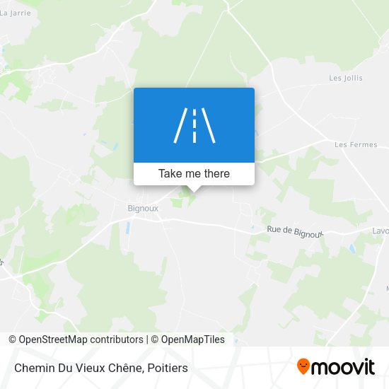 Chemin Du Vieux Chêne map