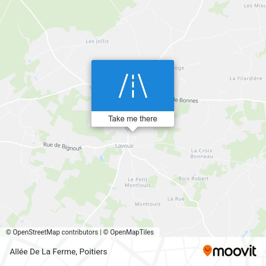 Allée De La Ferme map