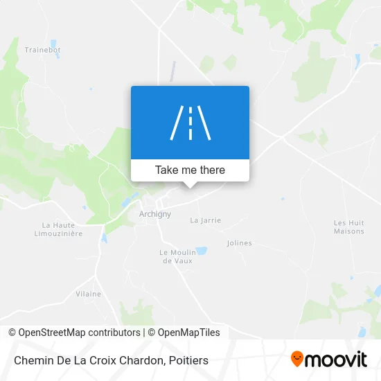 Chemin De La Croix Chardon map