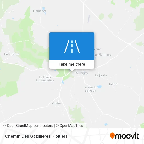 Chemin Des Gazillières map