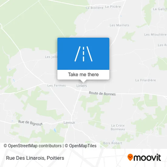 Rue Des Linarois map