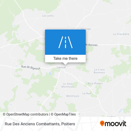 Rue Des Anciens Combattants map