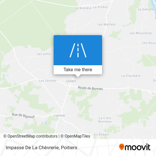 Impasse De La Chèvrerie map