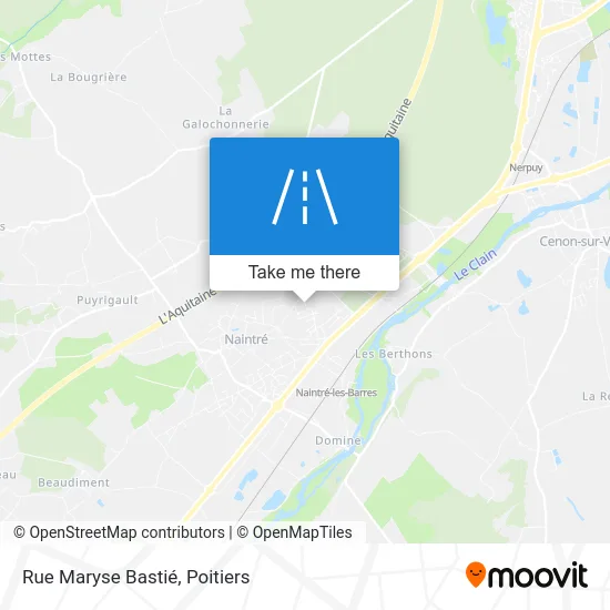 Rue Maryse Bastié map