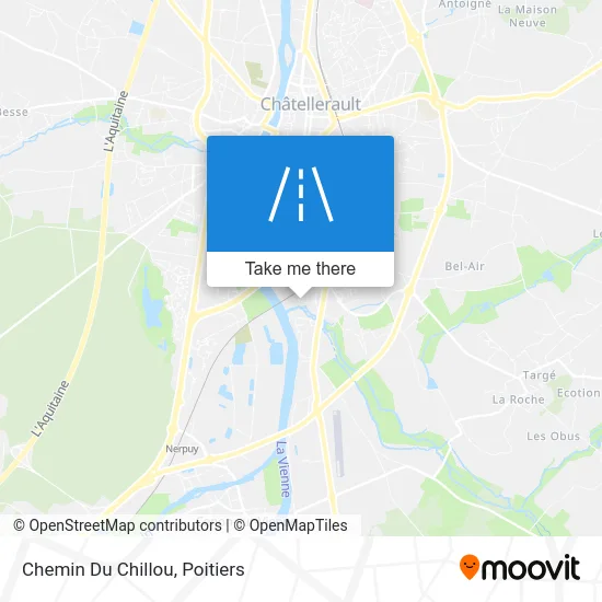 Chemin Du Chillou map