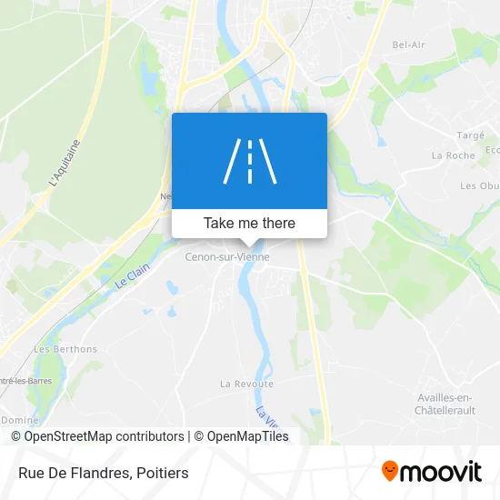 Rue De Flandres map