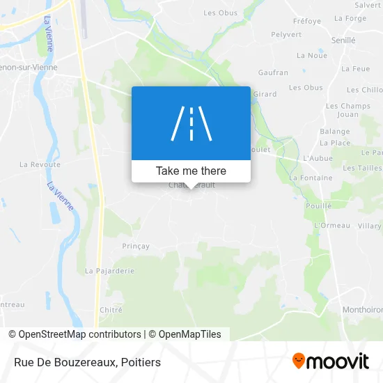 Rue De Bouzereaux map