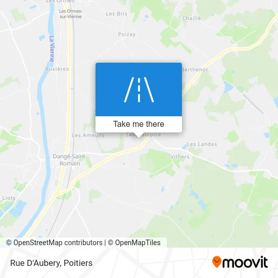 Rue D'Aubery map