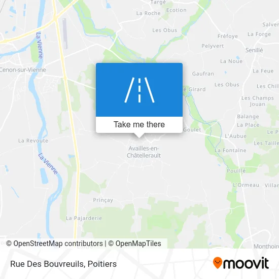 Rue Des Bouvreuils map