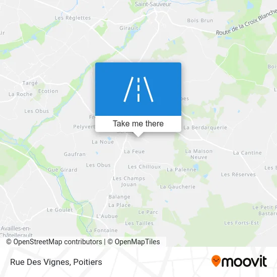 Rue Des Vignes map