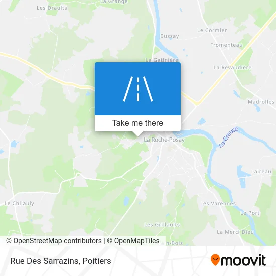 Rue Des Sarrazins map