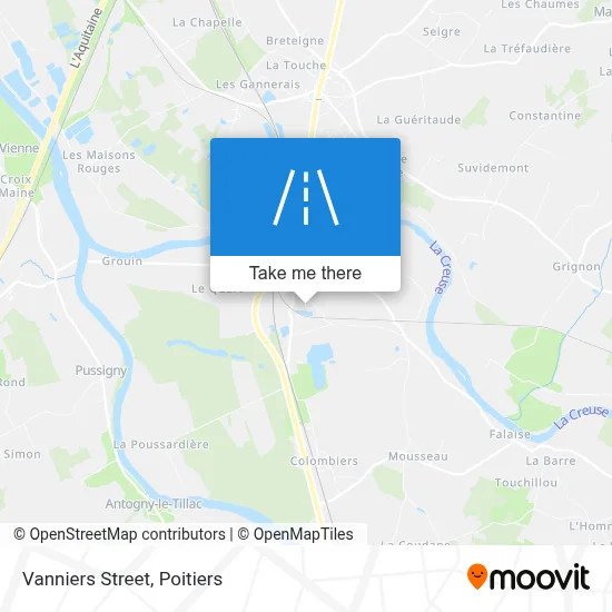 Rue Des Vanniers map