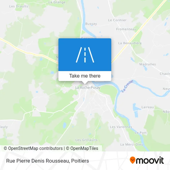 Rue Pierre Denis Rousseau map