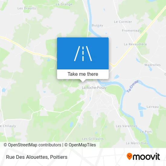 Rue Des Alouettes map