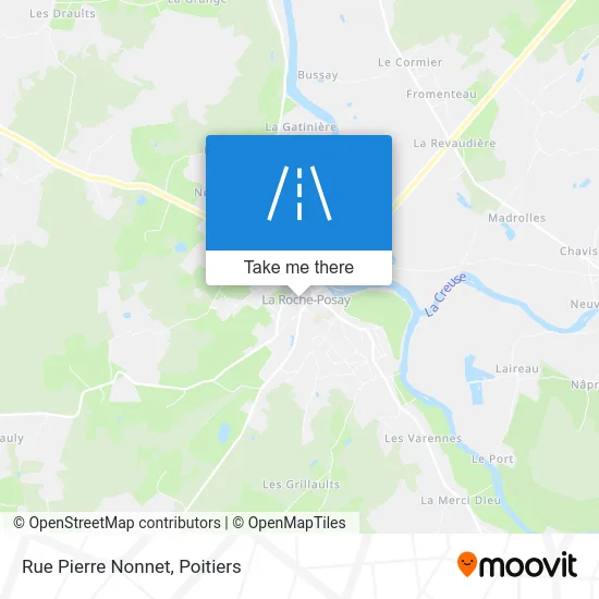 Mapa Rue Pierre Nonnet