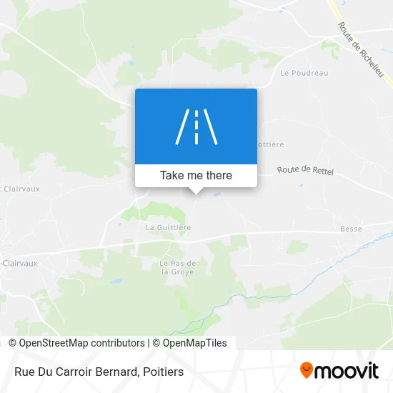 Rue Du Carroir Bernard map