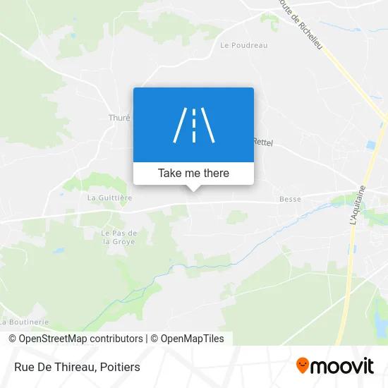Rue De Thireau map