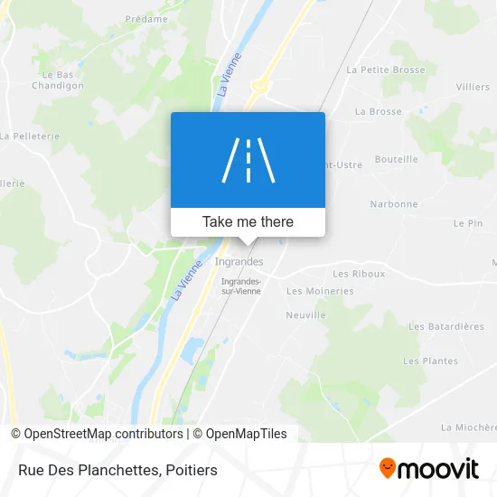 Rue Des Planchettes map