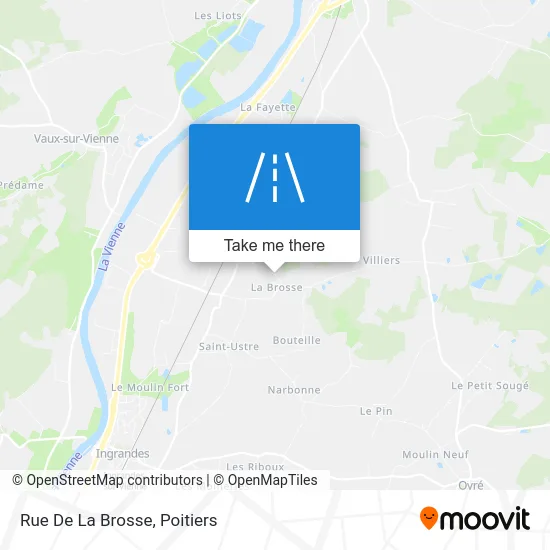 Rue De La Brosse map