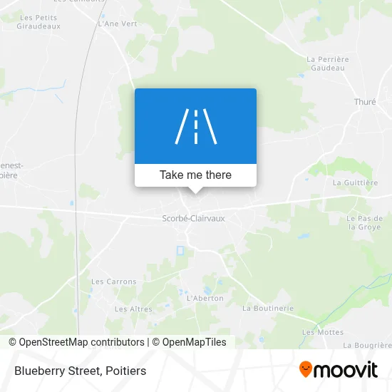 Rue Des Bleuets map