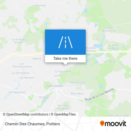 Chemin Des Chaumes map